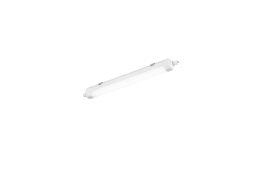 PLAFONIERA LED STAGNA RUBIS BIANCA IN PC 18W 2160LM CCT 3000/4000/6500K IP65 600X58X62MM