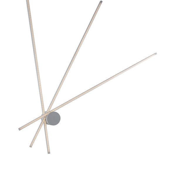 PLAFONIERA LED SHANGHAI BIANCA 27W 3750LM 4000K 92X100X14,5CM