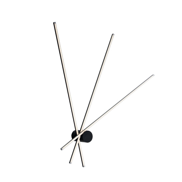 PLAFONIERA LED SHANGHAI NERA 27W 3750LM 4000K 92X100X14,5CM