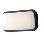PLAFONIERA LED SHELLY ANTRACITE RETTANGOLARE 20W 2500LM CCT IP65 14,6X7,6X29,6CM