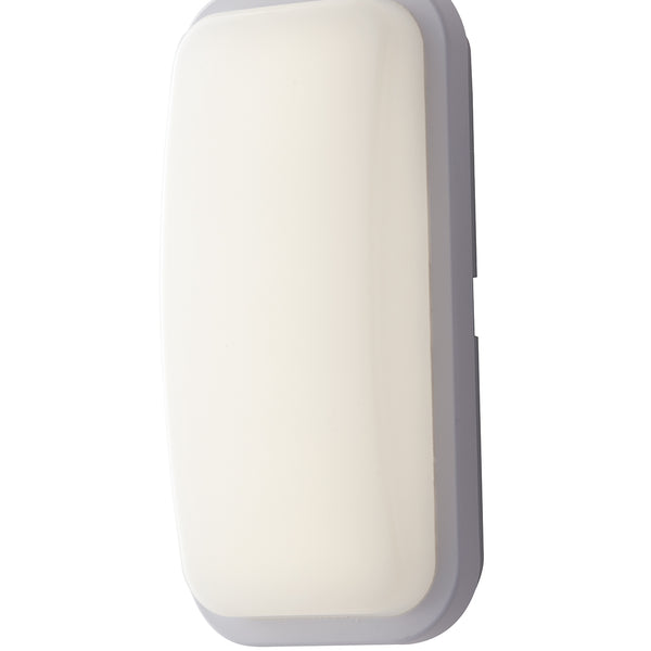 PLAFONIERA LED SHELLY BIANCAB RETTANGOLARE 20W 2500LM CCT IP65 14,6X7,6X29,6CM