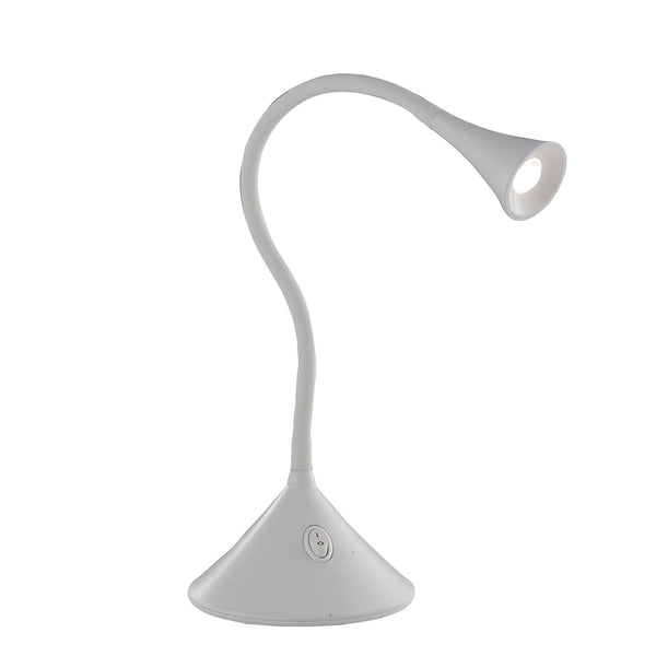 LAMPADA DA LETTURA LED NEWTON BIANCA 3,2W 300LM 4000K 13X13X51CM