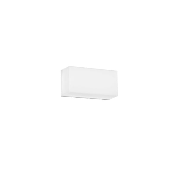 PLAFONIERA LED TOGO BIANCA RETTANGOLARE 8W 1000LM CCT IP65 20X7,5X10CM