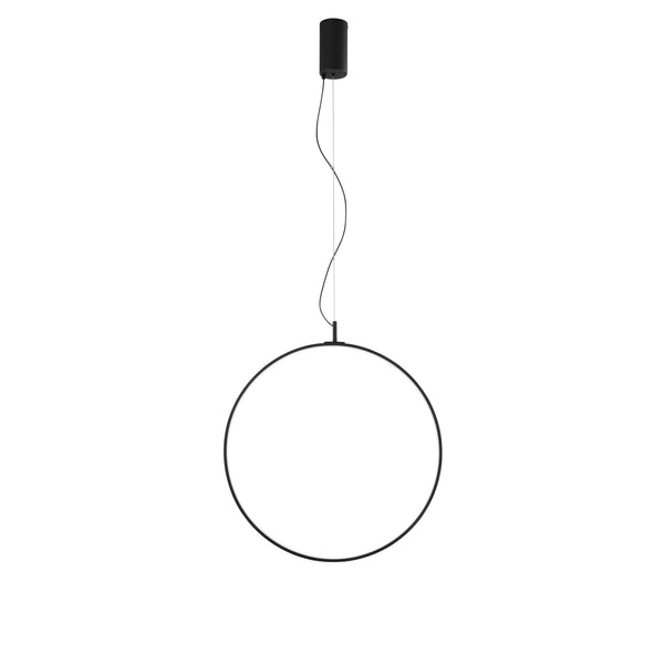 SOSPENSIONE LED TOORX NERA 30W 3300LM CCT 60X2CM