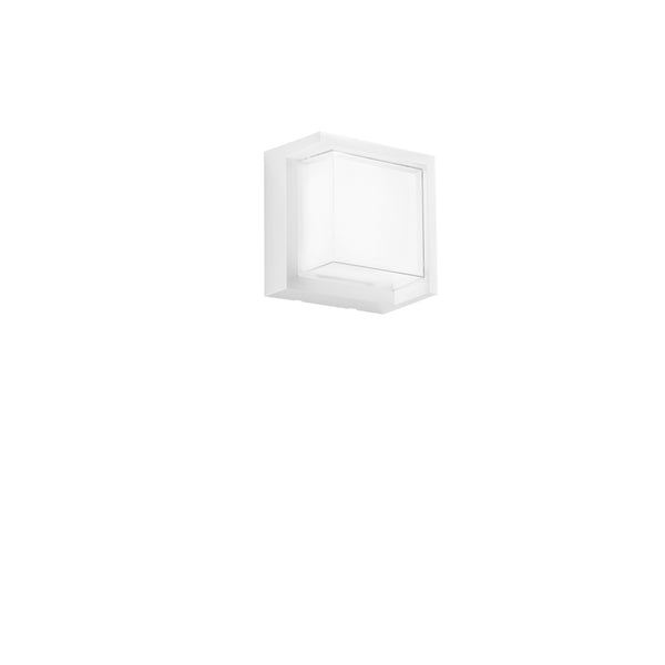 APPLIQUE LED BLOCK BIANCO QUADR. 15W 1880LM CCT 3000/4200/6500K 16X16X10CM