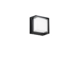 APPLIQUE LED BLOCK NERO QUADR. 15W 1880LM CCT 3000/4200/6500K 16X16X10CM