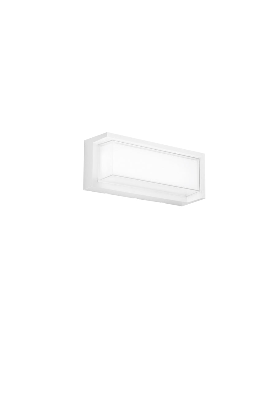 APPLIQUE LED BLOCK BIANCO RETT. 24W 3210LM CCT 3000/4200/6500K 32X13X10CM