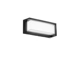 APPLIQUE LED BLOCK NERO RETT. 24W 3210LM CCT 3000/4200/6500K 32X13X10CM