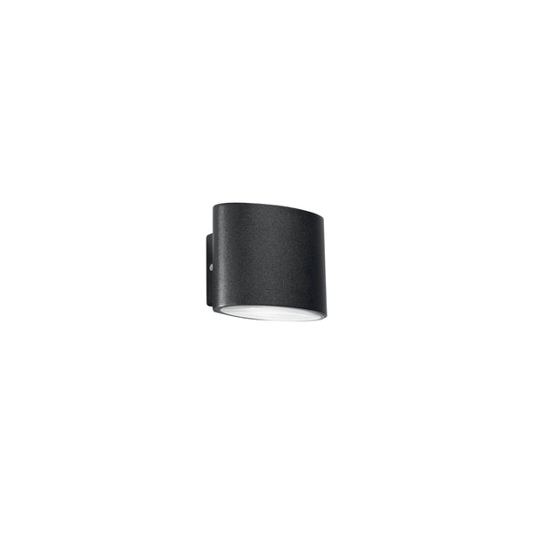 APPLIQUE BIEMISSIONE LED BOXTER NERA 2X4W 960LM CCT IP44 12,9X8,5X10CM
