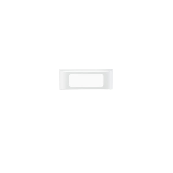 APPLIQUE BIEMISSIONE LED DESERT BIANCA 12W 1500LM CCT 3000/4000K IP65 25X5,3X9,5CM