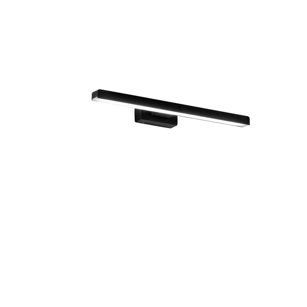 PLAFONIERA LED LANCER NERA IN METALLO 10WDOB 400MM