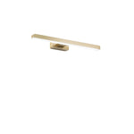 PLAFONIERA LED LANCER ORO SATIN. IN METALLO 10WDOB 400MM