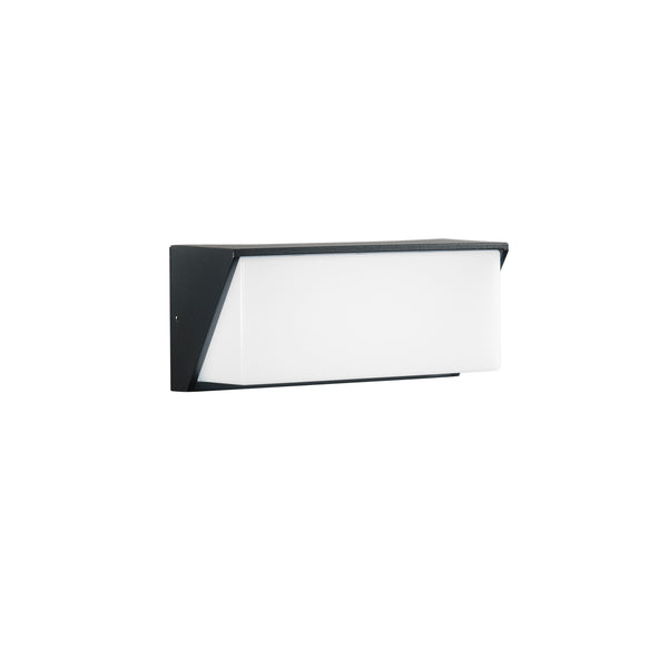 APPLIQUE BIEMISSIONE LED LUXON ANTRACITE 12W 1550LM CCT IP54 25X9,5X11CM