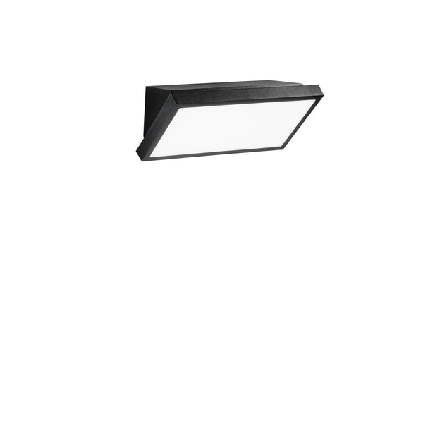 APPLIQUE LED RIM NERO 20W 1500LM 4000K IP54 26X13X12CM
