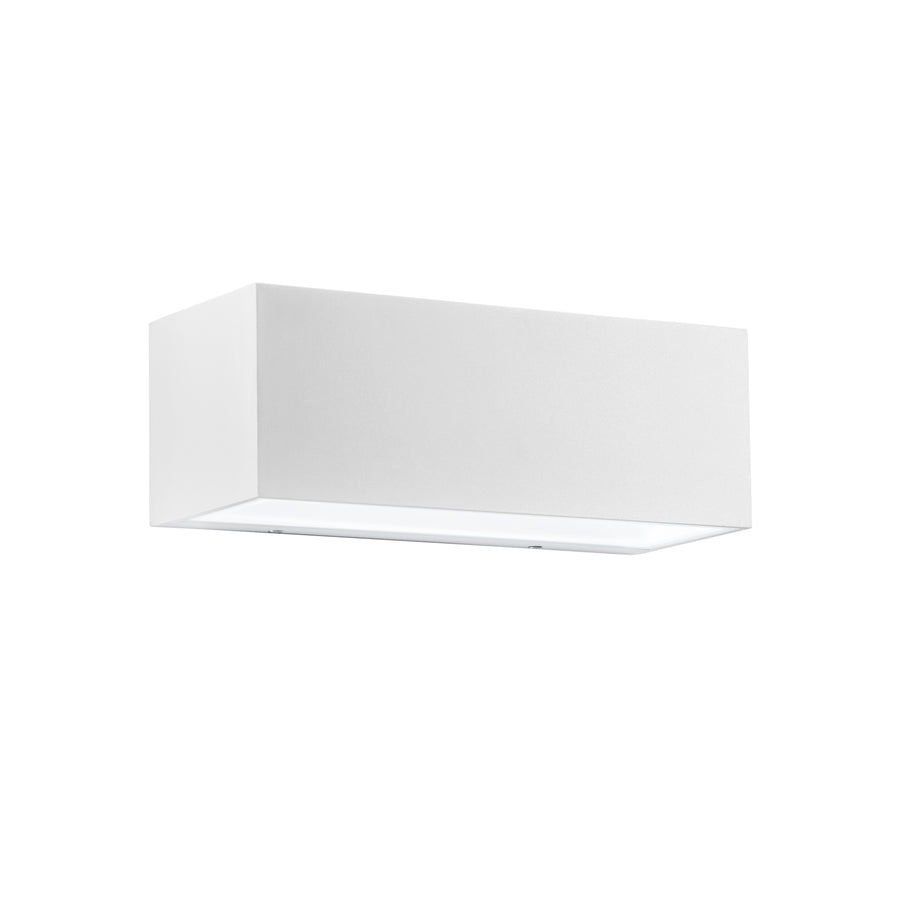 APPLIQUE BIEMISSIONE LED TWIN BIANCA 35W 4260LM CCT IP54 30X10,8X12CM