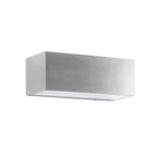APPLIQUE BIEMISSIONE LED TWIN NIKEL 35W 4440LM 4000K IP54 30X10,8X12CM