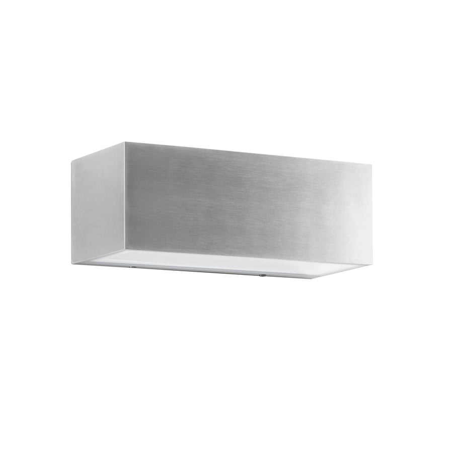 APPLIQUE BIEMISSIONE LED TWIN NIKEL 35W 4440LM 4000K IP54 30X10,8X12CM