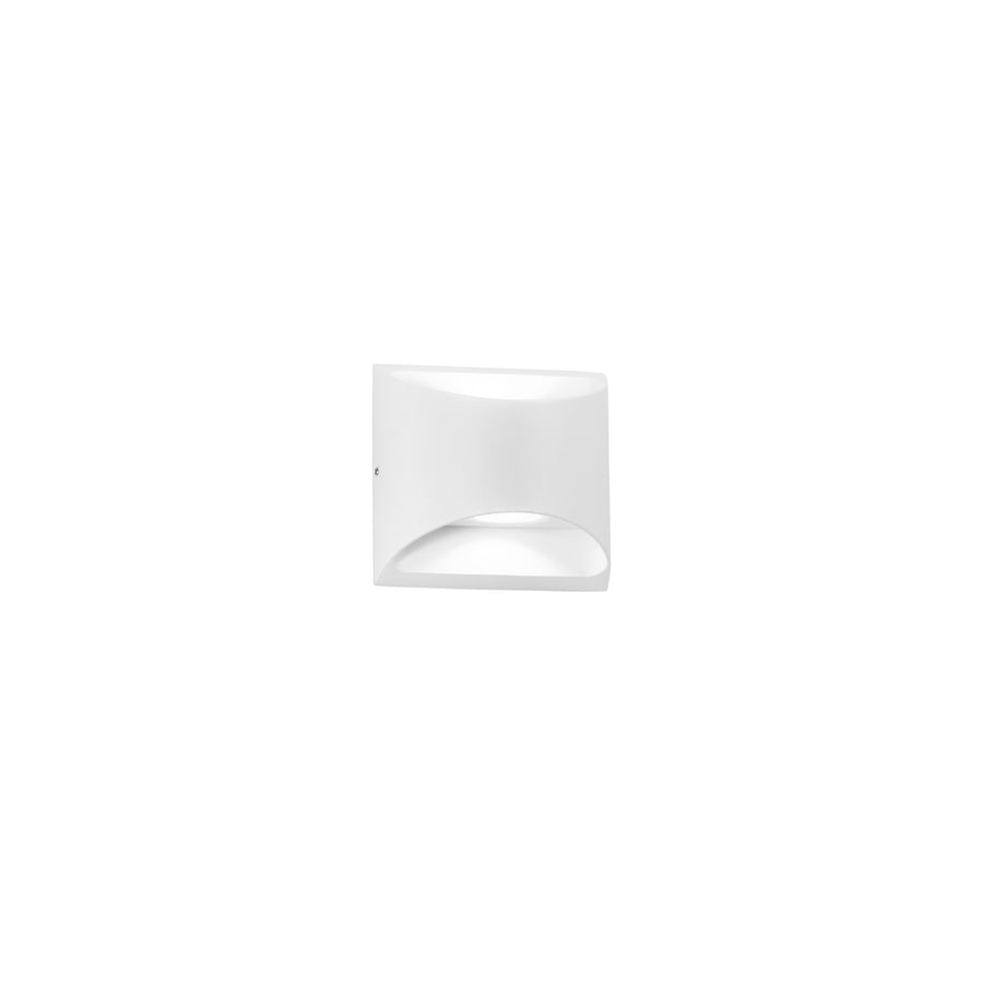 APPLIQUE BIEMISSIONE LED VEYRON BIANCA 2X3,5W 840LM CCT IP54 13X6,9X12,3CM