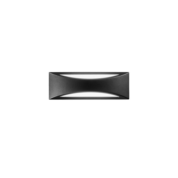 APPLIQUE LED WEISS NERA 16W 1800LM CCT IP54 36X11,3X12CM