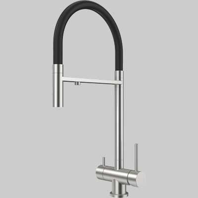 MONOCOMANDO LAVELLO 3 VIE MISSOURI ACCAIO INOX H50080