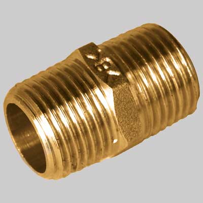 NIPLES LUNGO 7 FILETTI OTTONE GIALLO