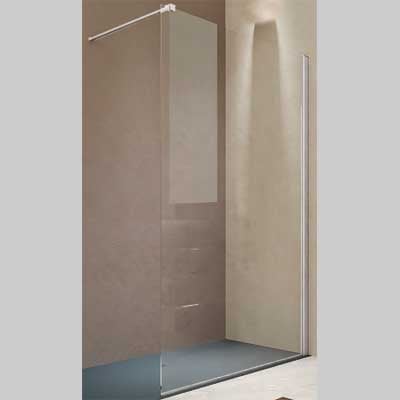 PARETE FRONTALE CRETA VETRO TRASPARENTE MM.6