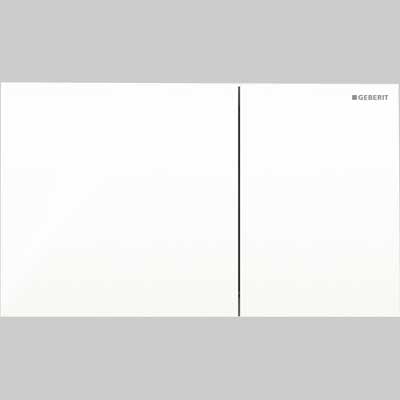 PLACCA DI COMANDO SIGMA70 IN VETRO DOPPIO TASTO