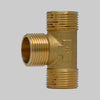 RACCORDO A TEE MASCHIO OTTONE GIALLO