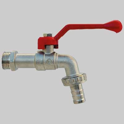 RUBINETTO PORTAGOMMA LEVA ALLUMINIO 1/2