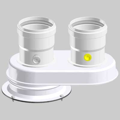 SDOPPIATORE PER CALDAIE VAILLANT COMPATIBILE