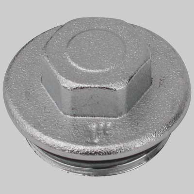 TAPPO CIECO CROMATO CON GUARNIZIONE