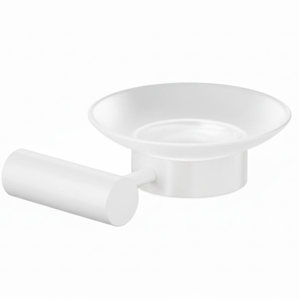 PORTA SAPONETTA BASE BIANCO