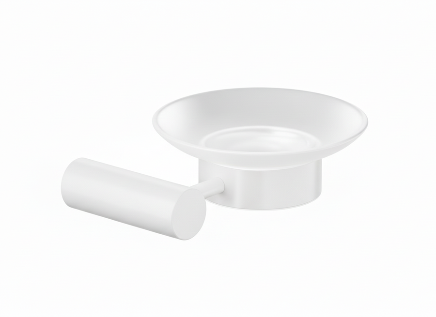 PORTA SAPONETTA BASE BIANCO
