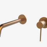 MISCELATORE MONOCOMANDO DA INCASSO SMOOTH ROSA ORO SPAZZOLATO