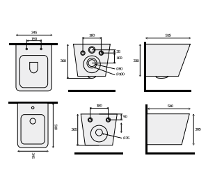 WC ELEGANT CAPPUCCINO SOSPESO