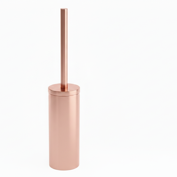 SET SPAZZOLA WC ROSA ORO