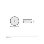 LAVABO CERAMICA ORO RS103CLJ