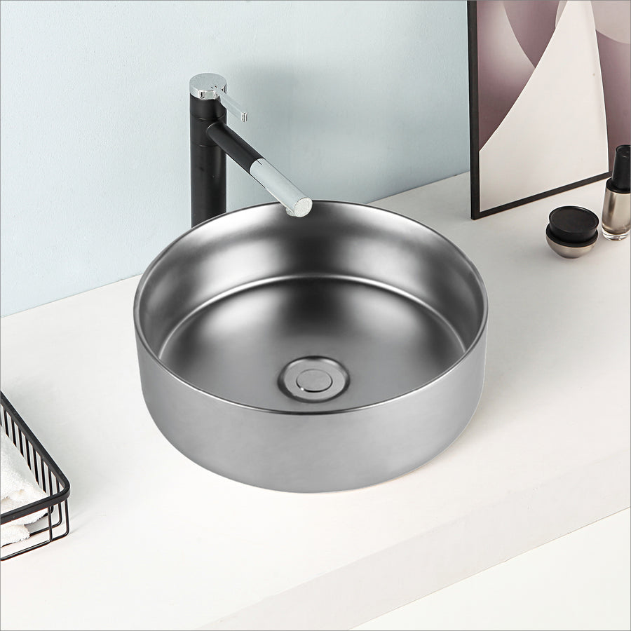 LAVABO CERAMICA ARGENTO