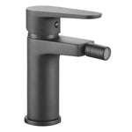 Rubinetto Miscelatore Monocomando Nero Opaco per Bidet - Serie PINKBLACK300
